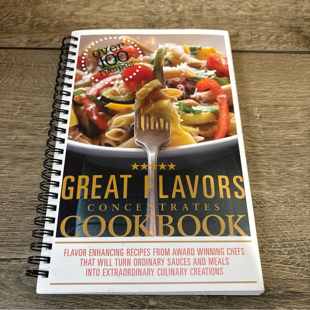Great Flavors Concentrate Cookbook & More Family favorites By Mary Beth Row BR